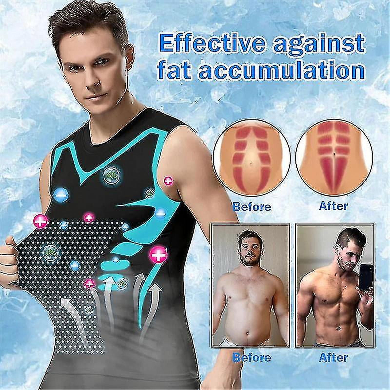 Gilet Correcteur de Posture pour Homme Faconnage Ionique Sans Manches ShirtXICEN Walmart