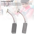 thumbnail image 3 of Carbon Brushes Set, Motor Carbon Brushes Strong Conductivity  for GK9 Series, 3 of 7