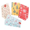 thumbnail image 3 of Wedding Candy Bag,24pcs Christmas Style Cookies Candy Bag Present Gift Bag Remarkable Clarity, 3 of 9