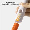 thumbnail image 3 of Brosse de Nettoyage pour Douche, Brosse à Récurer 3 en 1 avec Poils Rigides pour Salle de Bain, 3 of 7
