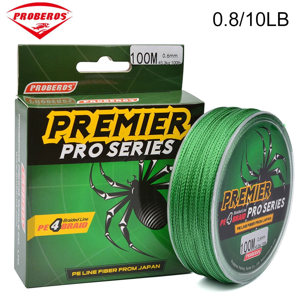 100M 70lb 4 Strands Braided Fishing Line Spectra Extreme PE Dyneema Super Strong 