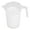 Clear / 8 oz / 3 3/4" x 2 1/2" x 4 1/4" / 10 Count, variant on Restaurantware-RW Base 1 Cup Measuring Jars, 10 Durable Measuring Beakers - Metric And Imperial Units, Handle With Thumb-Grip Design, Clear Plastic Cups, Tolerates Up To 248F