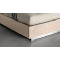 thumbnail image 3 of Whiteline BQ1753-BEI-BEI ILP-8273-2HG Platform Modern Living Waves Bed, Beige - Queen Size, 3 of 3