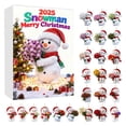thumbnail image 3 of Calendario de Adviento 2025 para niños y niñas con adorno colgante de muñeco de nieve. Estilo A, 3 of 9