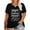 Black, variant on XCHQRTI Smooth as Tennessee Whiskey Sweet As Strawberry Wine Shirt Women Plus Size Tshirts Top