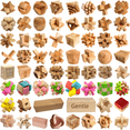 thumbnail image 2 of Juguetes de madera para niños, cerradura Kongming de haya, cerradura de desmontaje para ocio educativo para adultos, cerradura de mortaja y espiga para estudiantes de escuela primaria,, 2 of 5