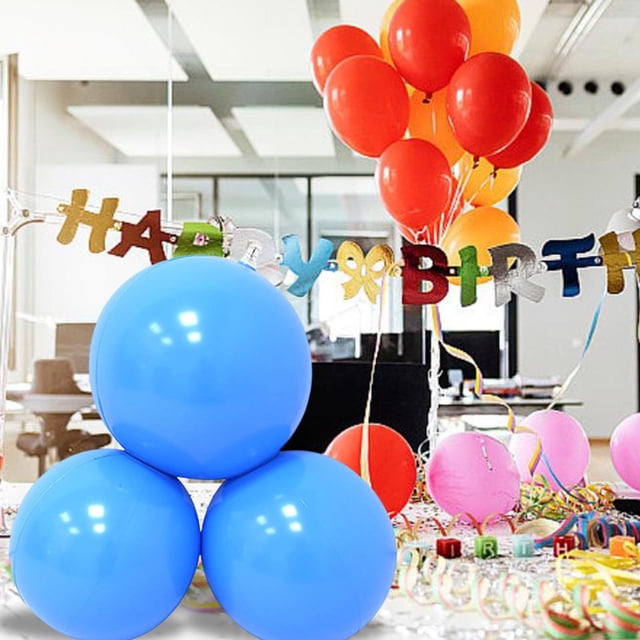 Reusable Inflatable Balloon Arch 3 PCS Linked Balloons With Elastic Bands Effortless Long Lasting Party For Birthdays Weddings & Celebrations(3PCS) Party Flags on A String Outdoor Event Dress for
