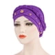 thumbnail image 4 of Gorro turbante trenzado con cuentas para mujer: elegante gorro con pañuelo para mujeres musulmanas o embarazadas, cubre el cabello con un elástico suave, apto para todas las estaciones, 4 of 4