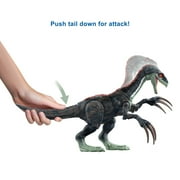 Jurassic World Dominion Therizinosaurus Dinosaur Toy Action Figure, Sound Slashin Attack Feature