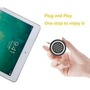 Mini Portable Speaker, 3W Mobile Phone Speaker Line-in Speaker with Clear B 3.5mm AUX Audio Interface, Plug and Play