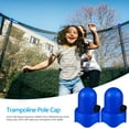thumbnail image 4 of 4Pcs Trampoline Enclosure Pole Caps 1.5 Inch Diameter Safety Caps Replacement with Screw Thumb for Net Hook, 4 of 8