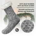Men Slipper Fuzzy Grip Socks Fluffy Cozy Cabin Warm Winter Soft Thick
