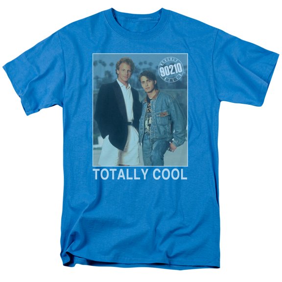 90210 Totally Cool Adult 18/1 T-Shirt Turquoise