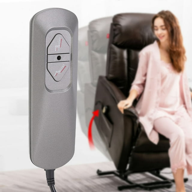 LAFGUR 2 Buttons Electric Sofa Controller Universal 5 Pin Recliner Lifting Hand Control Switch 5V 1.8m,Lift Chair Control,Recliner Lifting Switch