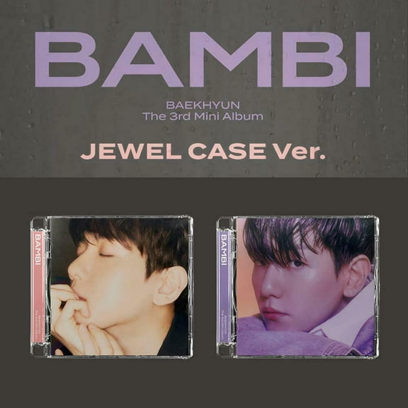 Baekhyun - Bambi (Random Cover) (incl. 8pg Lyric Paper, AR Clip Card   AR Photo Card) - Music & Performance - CD