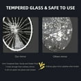 thumbnail image 2 of GODCHAR 32x24 inch Oval LED Wall Mirror with Front and Backlit,AntiFog Frameless Bathroom Vanity Mirror Dimmable 3 Colors, 2 of 9