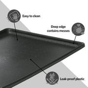 MidWest Homes for Pets 42-Inch Replacement Pan, Measures 41.3 x 27.75 x 1 Inches, Universal Leak-Proof Tray for Dog Crates & Multi-Purpose Use, Fits Most Standard 42 Wire Crates