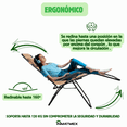 thumbnail image 2 of Camastro Gravedad Cero Reclinable Individual INMATMEX Color Beige Ideal Para Jardín y Alberca INMATMEX Camastro Plegable Gravedad Cero Beige, 2 of 10