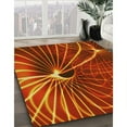 thumbnail image 3 of Ahgly Company Machine Washable Indoor Rectangle Transitional Red Area Rugs, 2' x 3', 3 of 7
