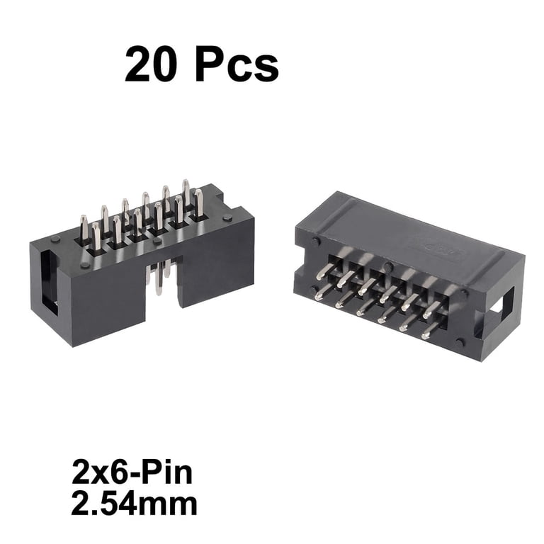 2.54mm Pitch, Gold Plated IDC Male Box Header 2x5 Pin 2.54mm Pitch, Gold Plated IDC Male Box Header 2x5 Pin