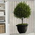 thumbnail image 6 of Patifu Tree Pot Home Bathtubs Bathroom Curtain Decoration Washable Shower Curtain with Hooks 36"x72, 6 of 7