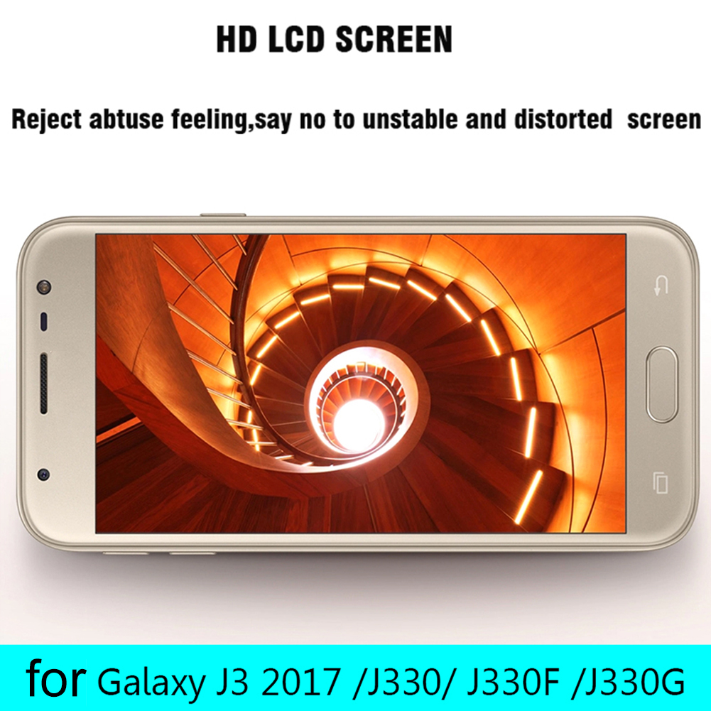 Newlis Lcd Touch Screen Digitizer Assembly For Samsung Galaxy J3 17 J330 J330f J3 Pro Walmart Com