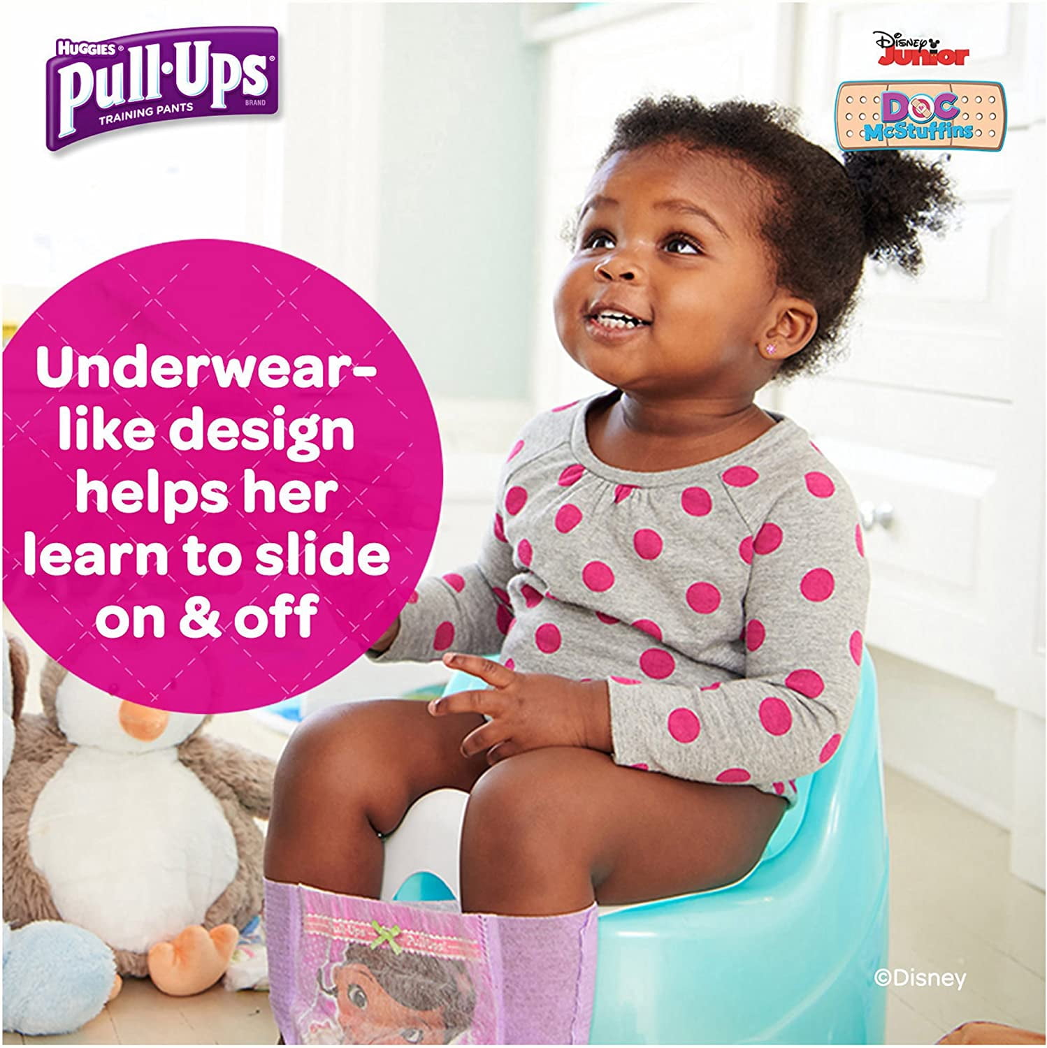 Huggies Pull-Ups Learning Designs Training Pants for Girls (4T - 5T 102 Count)