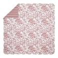 thumbnail image 5 of Modern Heirloom Garden Toile Red 3-Piece Reversible Quilt Set, Full/Queen, 5 of 7