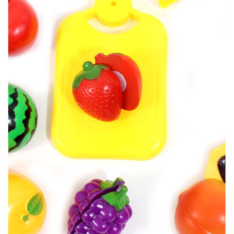 Kitchen Connection Kitchen Cutting Fruits Crate Pretend Food Playset