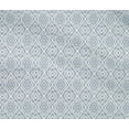 thumbnail image 4 of oneOone Cotton Flex Medium Blue Fabric Shapes Geometric Sewing Craft Projects Fabric Prints By Yard 40 Inch Wide, 4 of 4