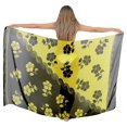 thumbnail image 4 of HAPPY BAY Women's Beach Swimwear Cover Up Bikini Wraps Sarong One Size Floral, Black, 4 of 4