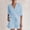 Blue Womens Clothes, variant on The Big Save of Today kttectoa Outfits for Women Casual Outfits Fall Sets Outdoor Clothing Loungewear Solid Long Sleeve V-Neck Pullover Tops and Drawstring Shorts Fall Outfit Sets for Women