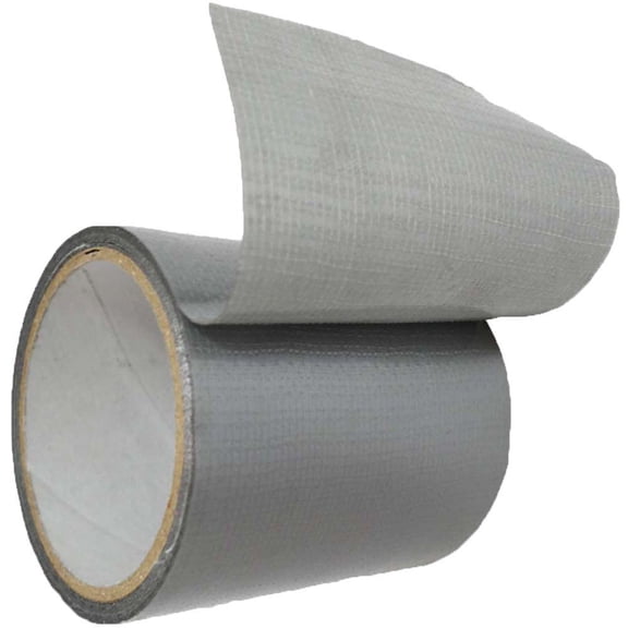 Silver Duct Tape - 2 Inch x 6 Feet : (Pack of 2) - TAP-80808-Z02-86