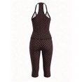 thumbnail image 5 of Women's Polka Dot 2 Piece Set Cami Top And Capri Leggings Casual Loungewear Fashion Outfit, 5 of 19