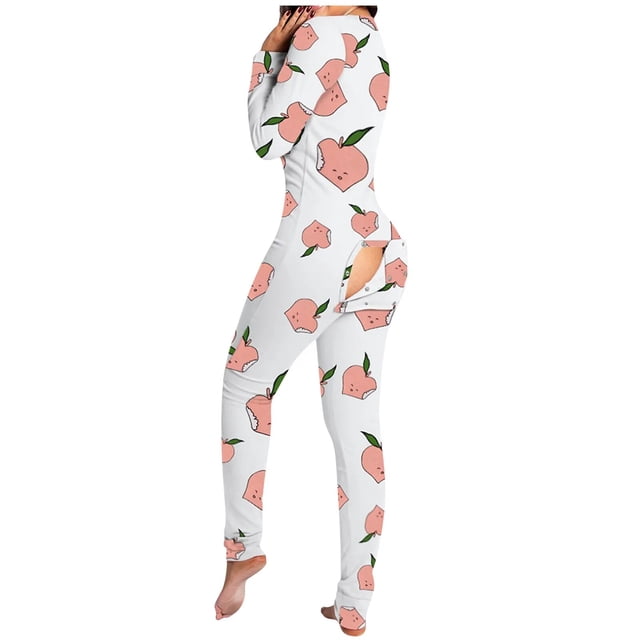 Pijama en forma de corazón para Mujer, ropa de dormir con solapa y botones, pelele para el Día de San Valentín