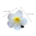 thumbnail image 2 of BRIGHTFUFU 12Ud Clips De Flor Plumeria Para Mujer Accesorios Para Confortables Y Chic, 2 of 8