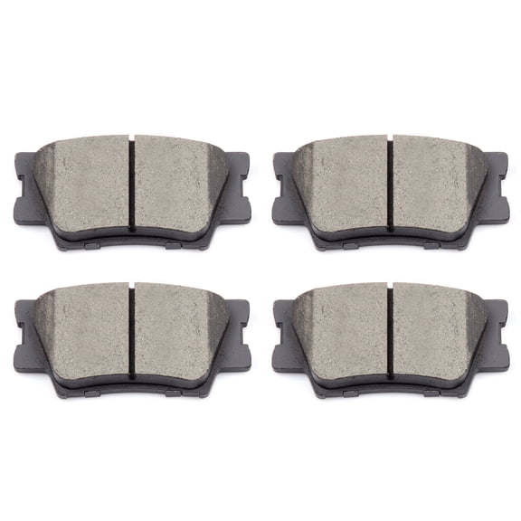 Brake Pads,SCITOO High Perfitmance Brake Kits with 4pcs Ceramic Disc Brake Pads Compatible 308.12120 EHT1212H fit Lexus ES300h ES350 HS250h,Pontiac Vibe,Toyota Avalon Camry Matrix RAV4,Rear