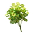 thumbnail image 1 of Bearachild 2 uds hojas de plantas de simulación decoración de plantas verdes de plástico para sala de estar balcón Oficina decoración de flores de Jardín y Patio 8 Köpfe und 56 Blätter Bearachild HA005100-02, 1 of 1