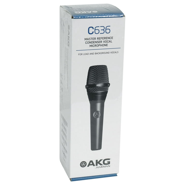 AKG C636 Handheld Condenser Live Sound Vocal Microphone+