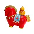 thumbnail image 4 of Mini figura de animal, figura Fengshui, colecciones de artesanía, escultura de caballo, Estilo B, 4 of 9