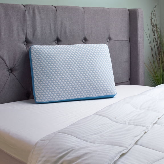 TruCool Side Sleeper Pillow Featuring Serene Foam for Adults, Standard/Queen