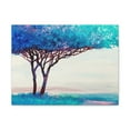 thumbnail image 2 of Oil Painting Landscape Abstract Tree Hand Painted Contemporary Art Canvas Wall Art for Home Decor Ready-to-Hang, 2 of 13
