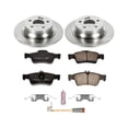 thumbnail image 3 of Power Stop Rear Stock Replacement Brake Pad and Rotor Kit KOE5321, 3 of 8