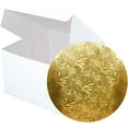 thumbnail image 7 of Cake Supplies 12” x 12” x 6” White Cake Box with 12” Gold Round Drum 1/4", 7 of 7
