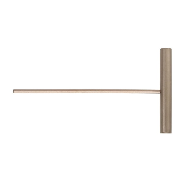Ampco Safety Tools Wrench Hex Key T-Handle 3/16", Non-Sparking, Non-Magnetic, Corrosion Resistant
