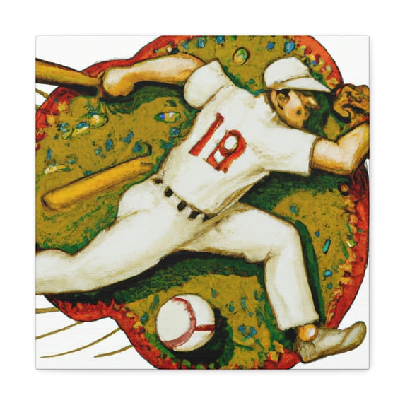 Baseball at Dawn - Canvas
