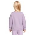 thumbnail image 5 of Garanimals Toddler Girl French Terry Graphic Sweatshirt, Sizes 12M-5T, 5 of 7