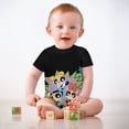 thumbnail image 2 of The Powerpuff Girls Baby Romper Short Sleeve Bodysuits Soft Rompers Summer Clothes One-Piece Jumpsuits Outfits 0-3M, 2 of 7
