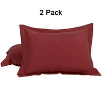 Pillow Shams Red Walmart Com