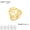 Gold, variant on Jesus Cross Hollow Ring Stainless Steel Christian Amulet Jewelry Gift